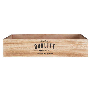 Natural Wood Premium Quality Storage Crate | Naresso