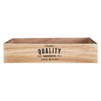Natural Wood Premium Quality Storage Crate | Naresso