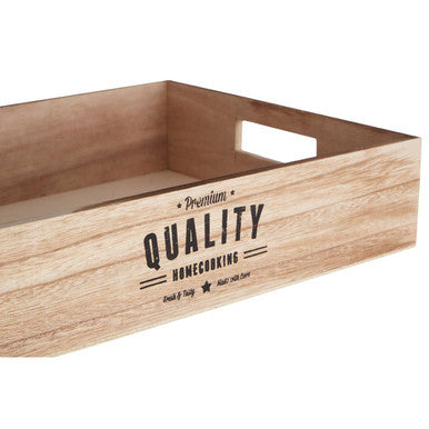 Natural Wood Premium Quality Storage Crate | Naresso