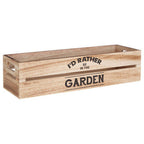Natural Wood Planter and Herb Crate | Naresso