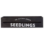 Black Wood Planter and Herb Crate | Naresso
