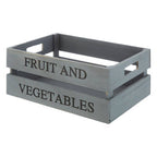 Grey Wood Fruit and Vegetable Crate | Naresso