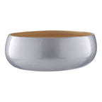Kyoto Medium Silver Bamboo Bowl