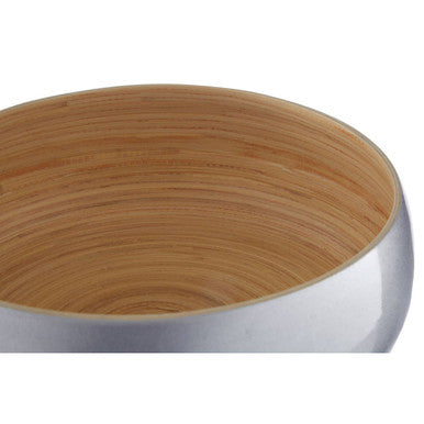 Kyoto Medium Silver Bamboo Bowl