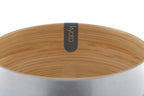 Kyoto Medium Silver Bamboo Bowl