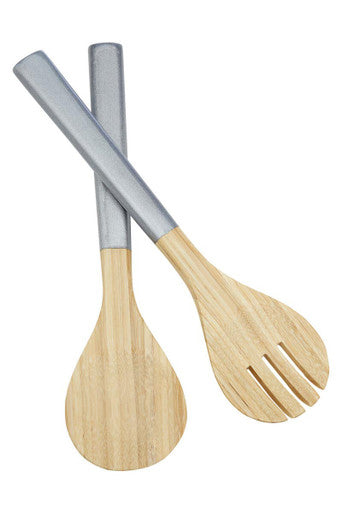 Silver Salad Servers | Kyoto