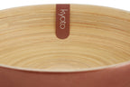 Rose Gold Salad Bowl with Raised Edges | Kyoto