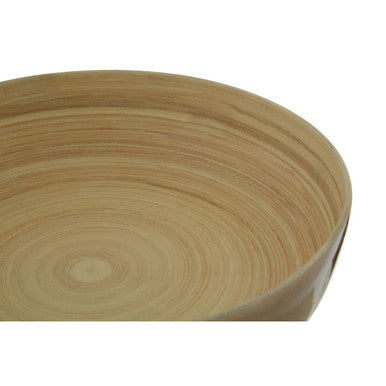 Gold Salad Bowl with Raised Edges | Kyoto