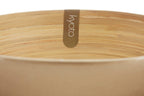 Gold Salad Bowl with Raised Edges | Kyoto