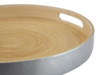 Small Silver Tray with Side Handles | Kyoto