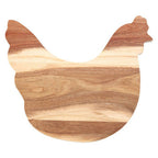 Cream Edge Hen Chopping and Serving Board | Socorro