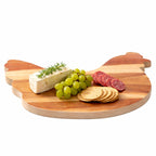 Cream Edge Hen Chopping and Serving Board | Socorro