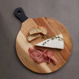 Chopping and Serving Board with Black Handle | Socorro