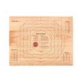 Rubberwood Pastry Board with Measurement Markings | From Scratch