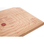 Rubberwood Pastry Board with Measurement Markings | From Scratch
