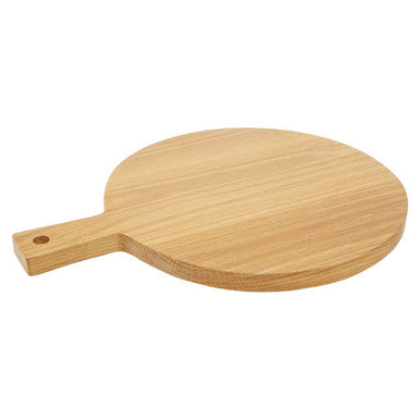 Round Oak Wood Paddle Chopping and Serving Board | Lyna