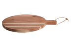 Medium Round Acacia Wood Chopping and Serving Board | Socorro