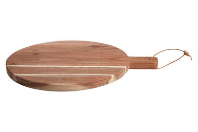 Medium Round Acacia Wood Chopping and Serving Board | Socorro