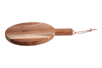 Acacia Wood Extra Small Round Chopping and Serving Board | Socorro