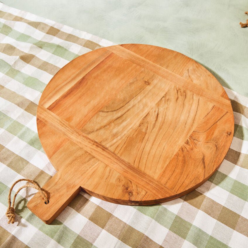 Acacia Wood Extra Small Round Chopping and Serving Board | Socorro