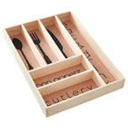 Wooden Modern Design Cutlery Tray | Bessan