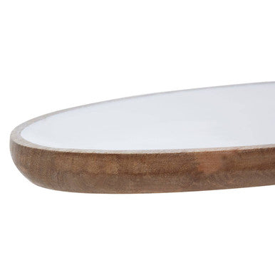 Mango Wood Oval Serving Platter | Kara