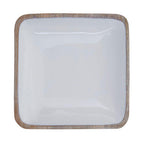 Medium Mango Wood Square Bowl | Kara