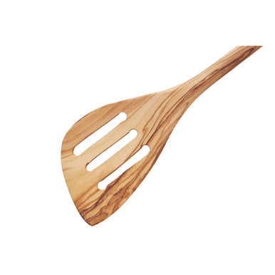 Olive Wood Slotted Spatula | Kora