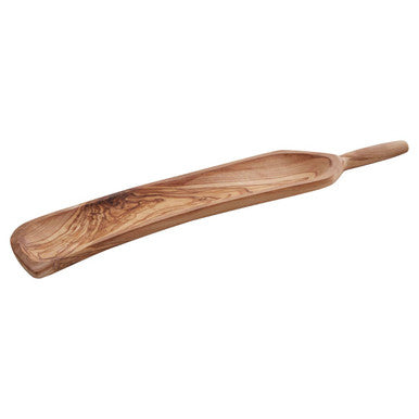 Olive Wood Curved Paddle Serving Board | Kora