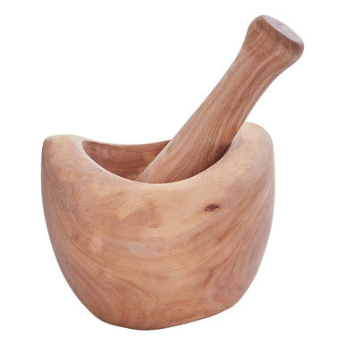 Olive Wood Mortar and Pestle | Kora
