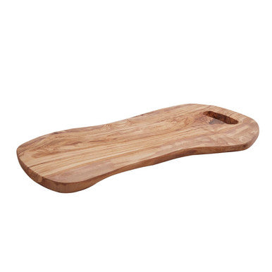 Serving Board with Handle in Olive Wood | Kora