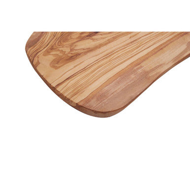 Serving Board with Handle in Olive Wood | Kora
