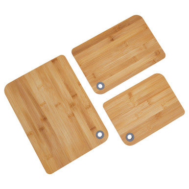 Set Of Three Chopping And Serving Boards With Rings | Aleki
