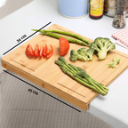 Rectangular Bamboo Chopping And Serving Board | Aleki