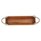 Acacia Wood Large Rectangular Serving Dish | Vine