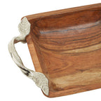 Acacia Wood Square Bowl | Vine