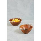 Vine  Acacia Wood Medium Round Bowl