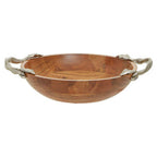 Acacia Wood Round Bowl | Vine
