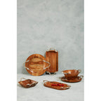 Vine Acacia Wood  Rectangular Bowl