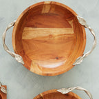 Acacia Wood Serving Bowl | Vine