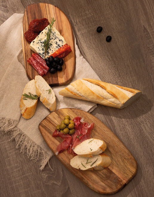 Acacia Set of 2 Serving and Chopping Board | Kora