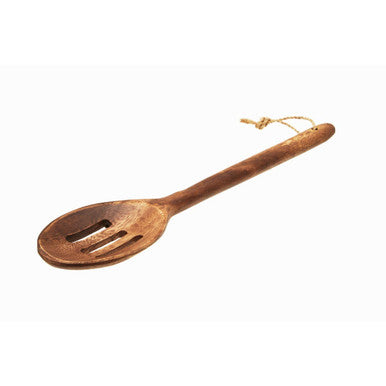 Acacia Wood Slotted Spoon | Kora