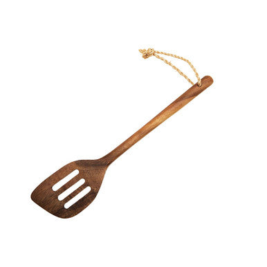 Acacia Wood Slotted Spatula | Kora