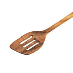 Acacia Wood Slotted Spatula | Kora