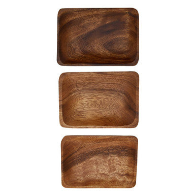 Acacia Set of Three Serving Dishes | Kora