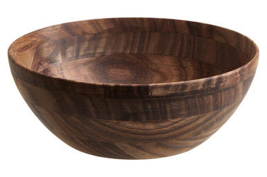 Large Round Sheesham Wood Salad Bowl | Rosi