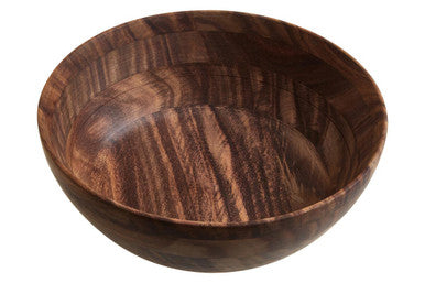 Large Round Sheesham Wood Salad Bowl | Rosi