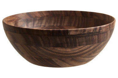 Large Round Sheesham Wood Salad Bowl | Rosi