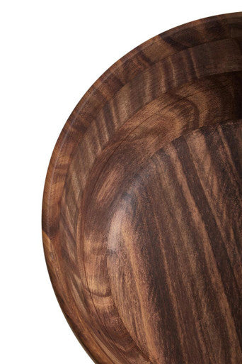 Large Round Sheesham Wood Salad Bowl | Rosi