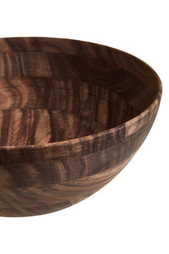 Large Round Sheesham Wood Salad Bowl | Rosi